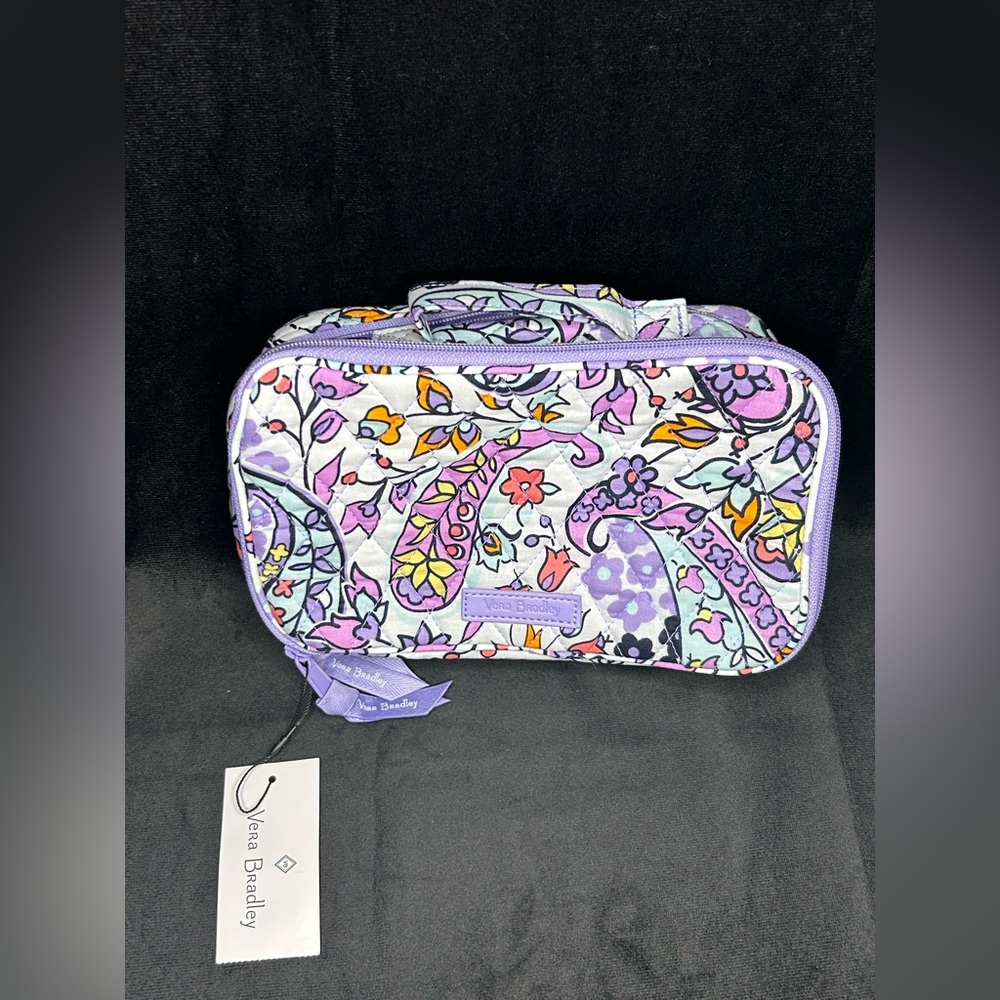 Vera Bradley Blush & Brush Makeup Case